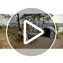 Portal Aluminum Folding Camping Table | 70x70cm Square Roll Up Top