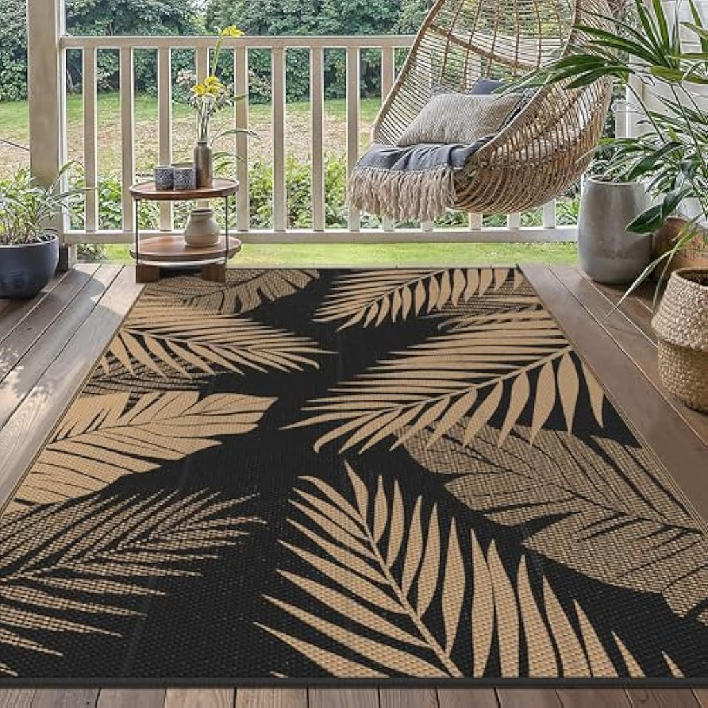 Genimo Outdoor Rug – 275x365cm Reversible Waterproof Plastic Patio Mat