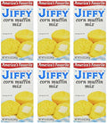 Jiffy Corn Muffin Mix – Quick Cornbread Baking Mix, 240g (6-Pack)