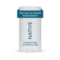 Native Sea Salt & Cedar Natural Aluminum-Free Deodorant – 2.65 oz
