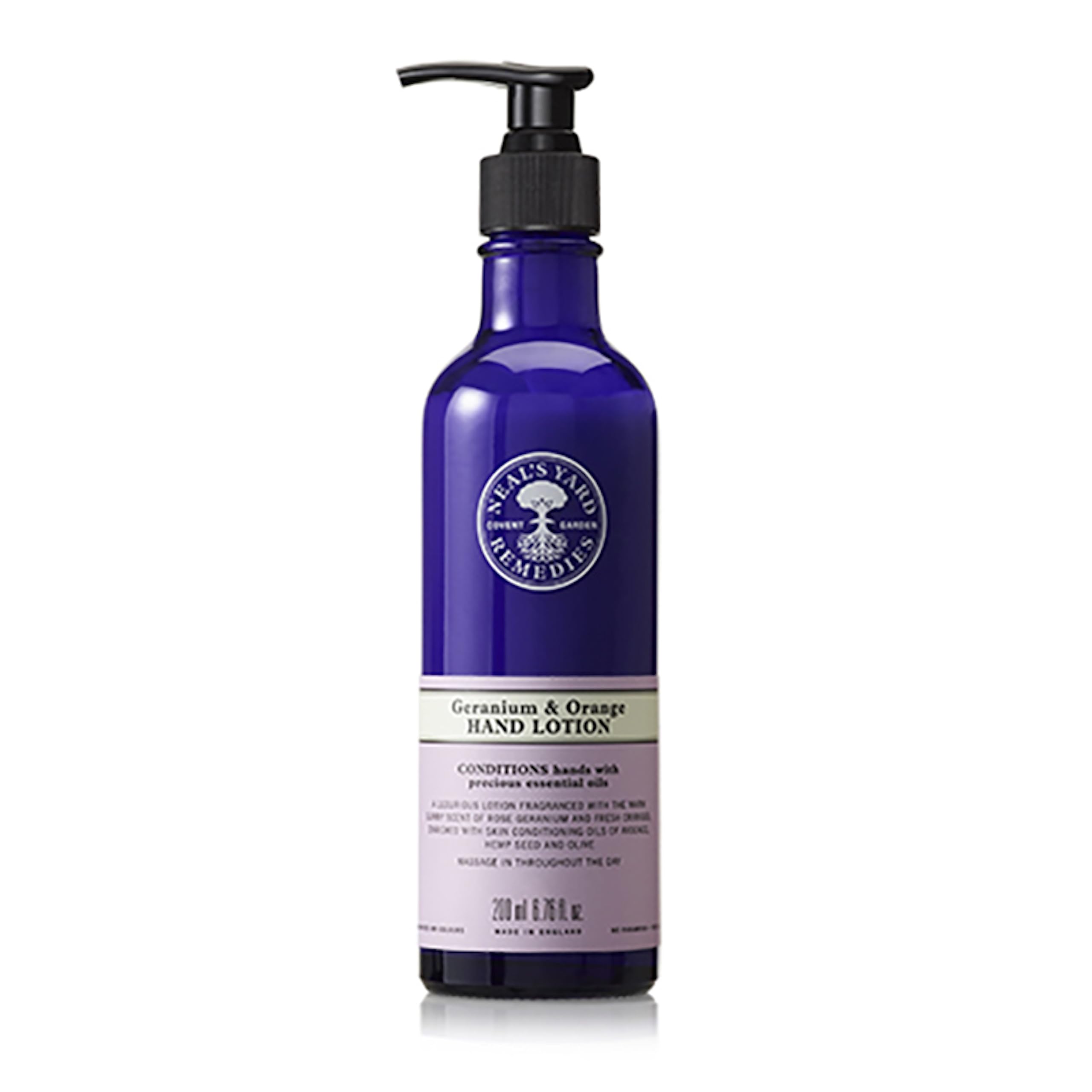 Neal's Yard Remedies Geranium & Orange Hand Lotion - Vegan & Organic 200ml
