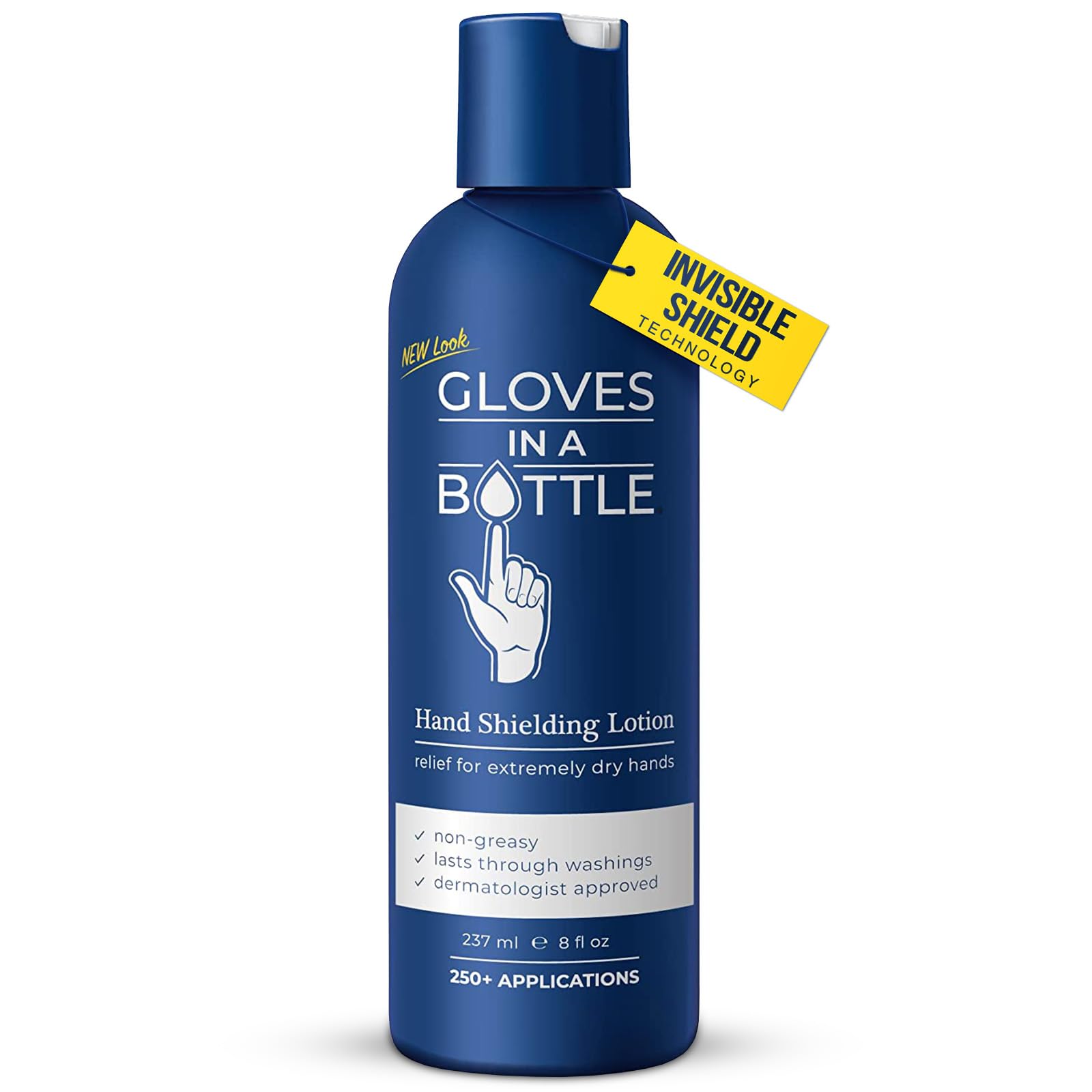 Gloves In A Bottle Shielding Lotion 8oz | Barrier Cream for Dry Skin