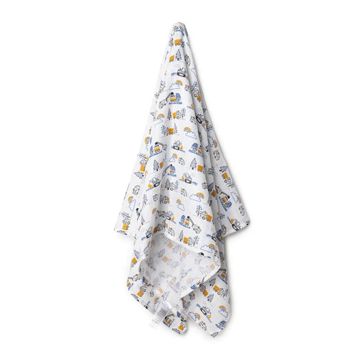 Little Dreams Muslin Blanket Boys - Printed