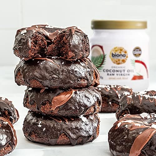 Biona Organic Raw Virgin Coconut Oil – 800g Cold-Pressed Cooking & Beauty