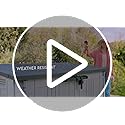 Keter Store It Out Nova Garden Storage Shed | 880L Outdoor Bin Store