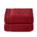 Premium Hand Towels – 100% Cotton 600g – Maroon (Set of 2)