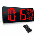XREXS 18 Inch Extra Large Digital Wall Clock with Remote & LED Timer