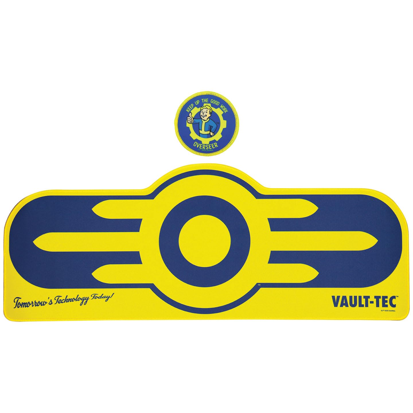 Fallout Vault-Tec XL Gaming Desk Pad & Coaster Set | 800x300mm
