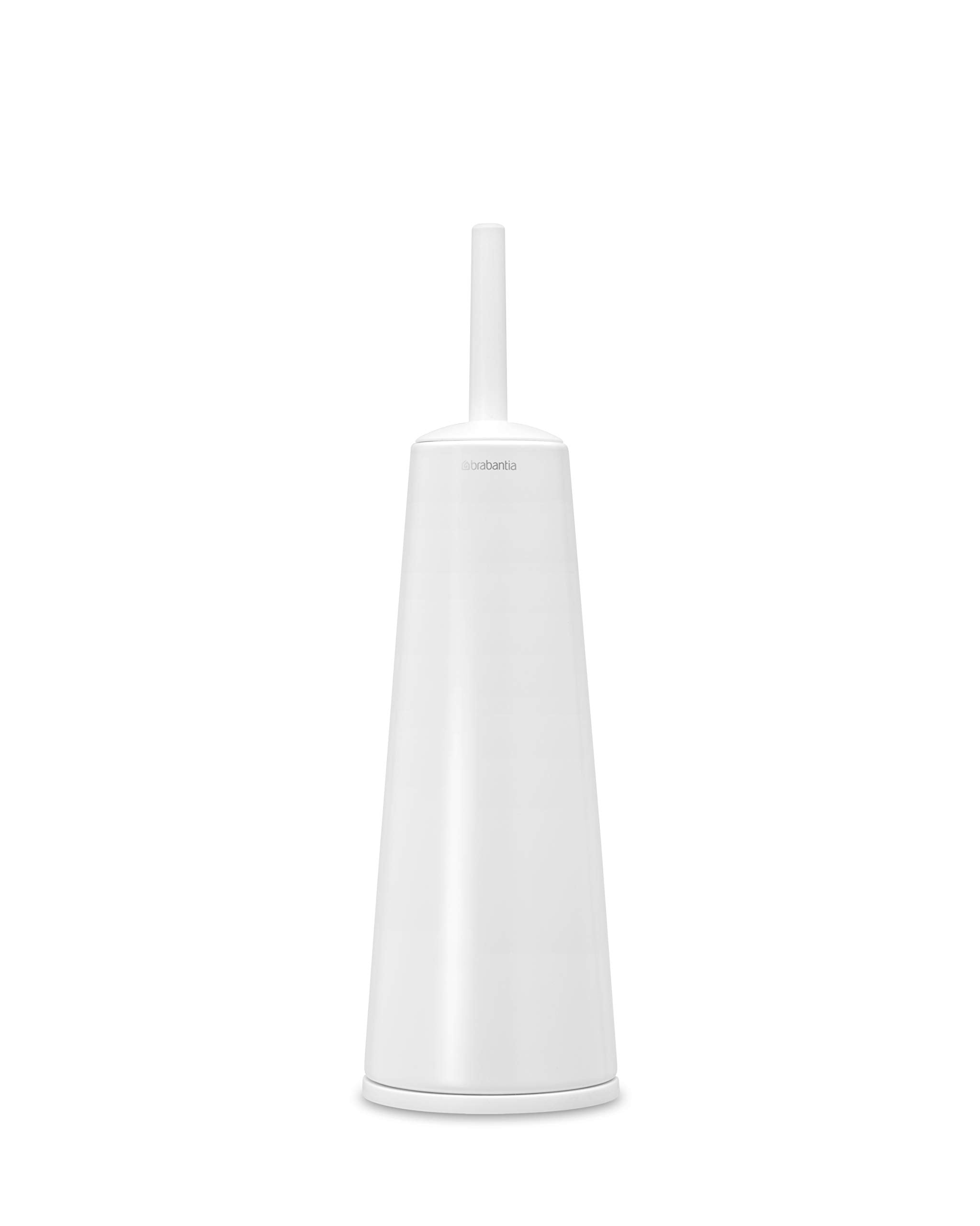 Brabantia Toilet Brush and Holder – White Corrosion Resistant Set