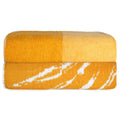 SweetNeedle Cotton Palm Beach Towels - 2 Pack - Yellow Golden Glow