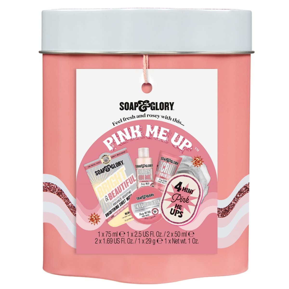 Soap & Glory Original Pink Skincare Gift Set – Moisturizing Body Lotion