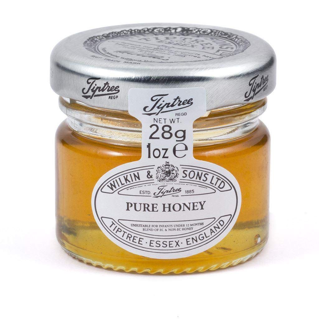 Wilkin & Sons Tiptree Clear Honey Mini Jars – 28g Gourmet Pack of 24