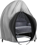 Double Egg Chair Cover | 420D Waterproof Oxford – Grey