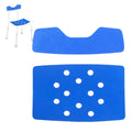 Shower Chair Seat and Back Mat Set | Non-Slip EVA Foam Pad