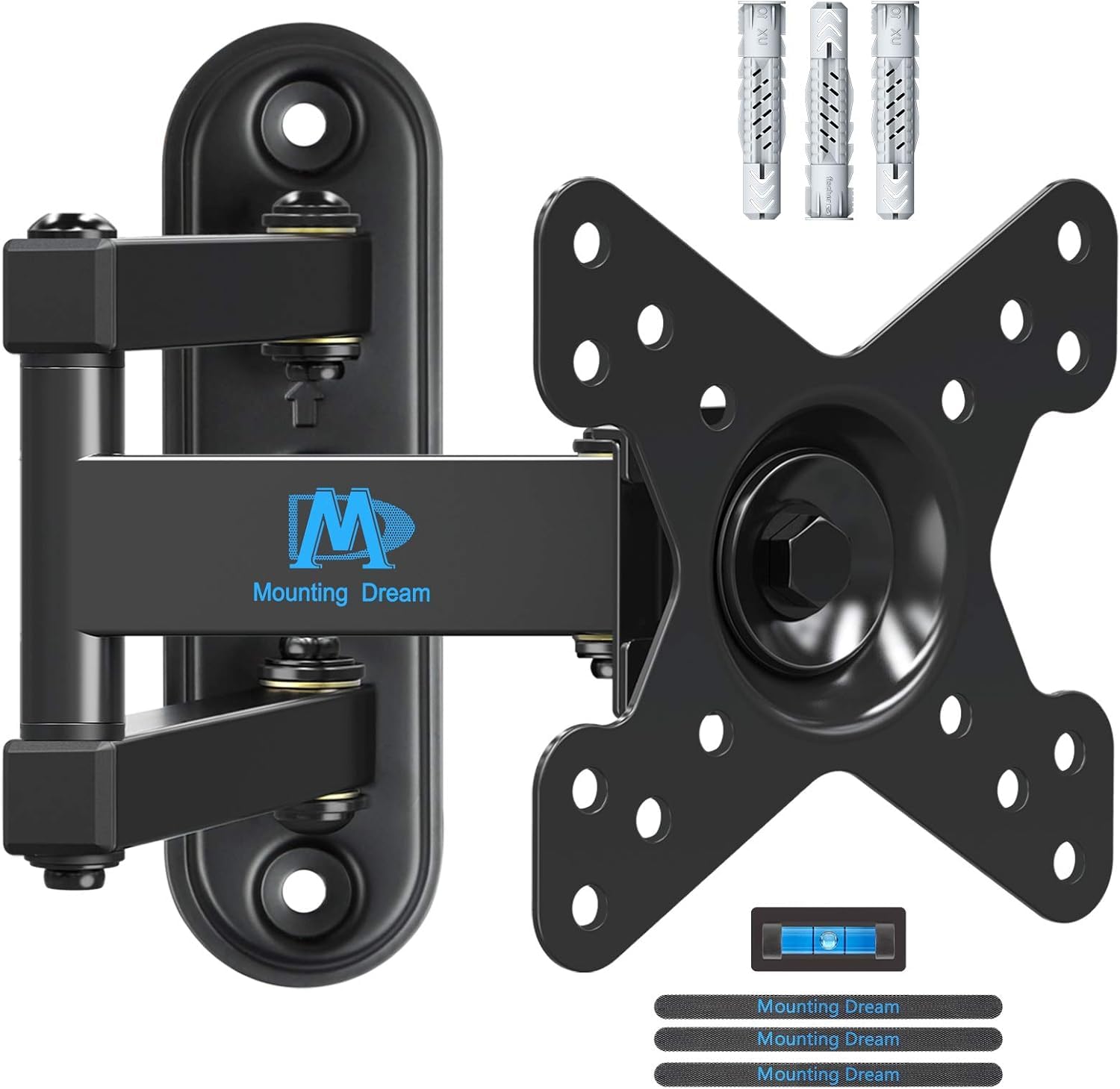 Mounting Dream TV Wall Bracket | 10-26 inch Monitor Mount | Swivel & Tilt