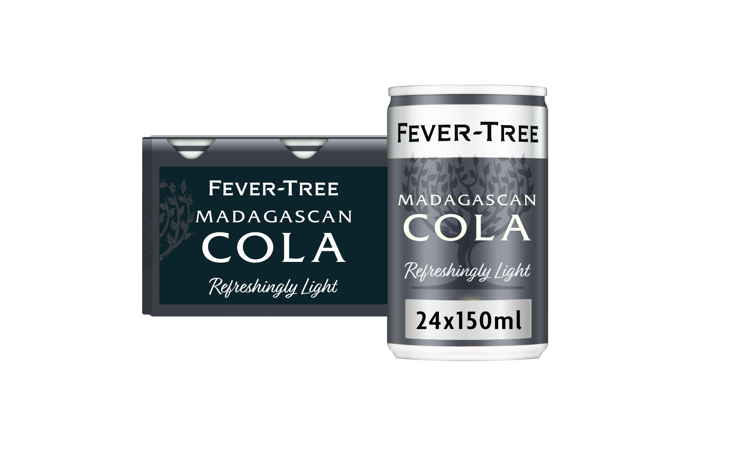 Fever-Tree Refreshingly Light Madagascan Cola - 24 x 150ml Cans