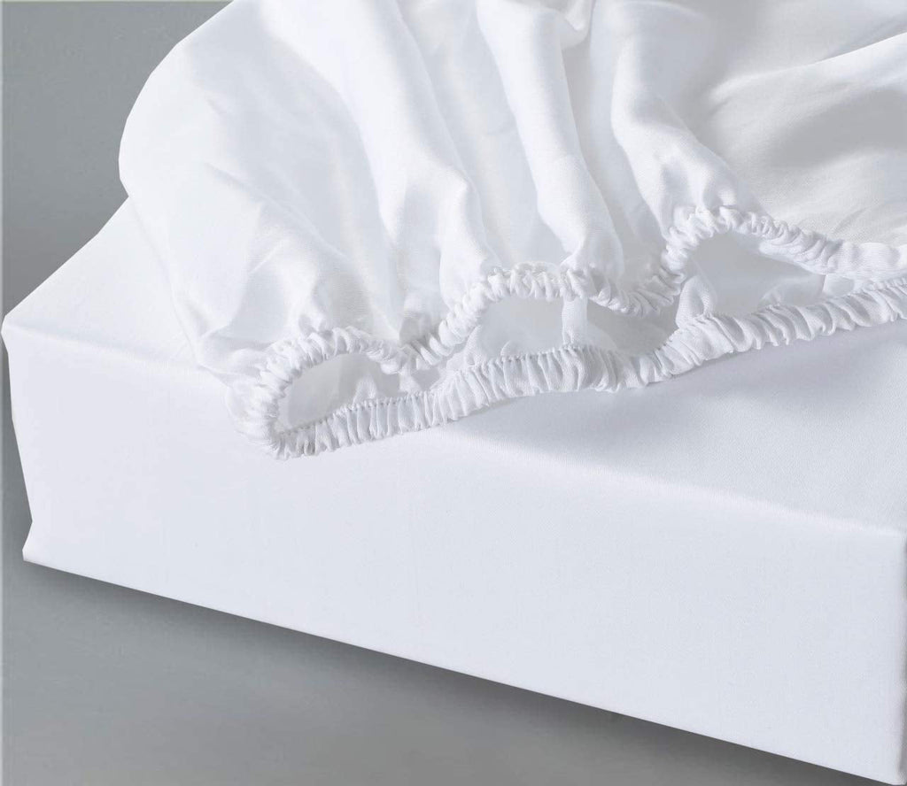 Jolof Store Super King Fitted Sheet – 800TC Egyptian Cotton 40cm Deep