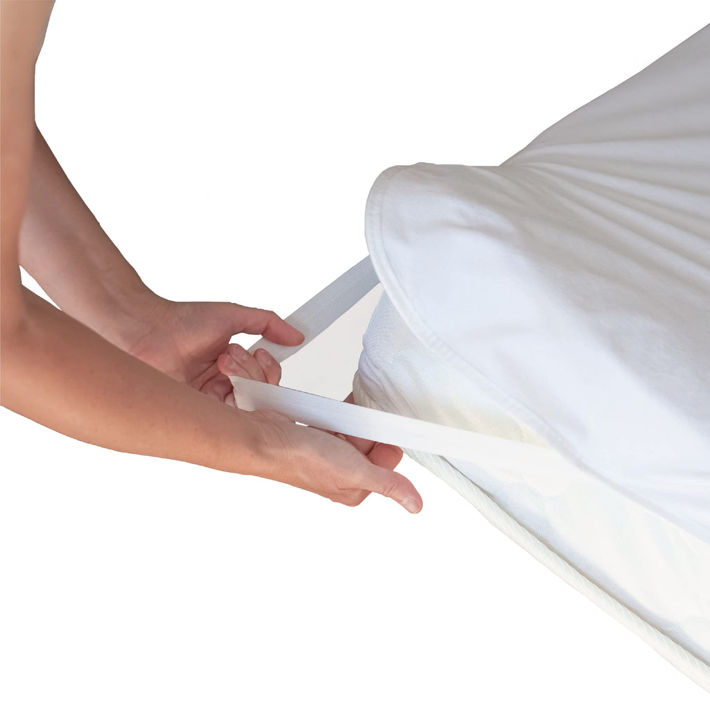 Twillie – Waterproof Mattress Protector 80 x 200 cm with 4 Elastic Bands – Oeko Tex Certified – Ultra Thin, Ultra Resistant, Ultra Soft - image 1