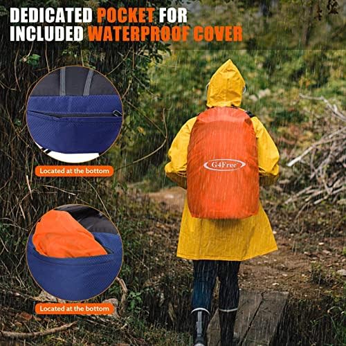 G4Free 35L Waterproof Hiking Backpack | Outdoor Trekking Daypack