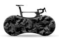 Velo Sock Indoor Bicycle Cover - Stretchy Dirt Proof Travel Guard - Camo