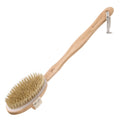 Hydrea London Body Brush – FSC Beechwood Back Scrubber with Natural Bristles