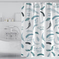 GONOVE Waterproof Polyester Shower Curtain | Mildew Resistant - 180x200cm