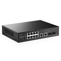 YuLinca 12 Port Gigabit PoE Switch | 120W Fanless Unmanaged Ethernet