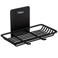 Jolof Store Self Adhesive Soap Dish | Black Stainless Steel Wall Mount
