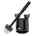 MR.SIGA Toilet Bowl Brush and Holder – Durable Bristles & Solid Handle, Black