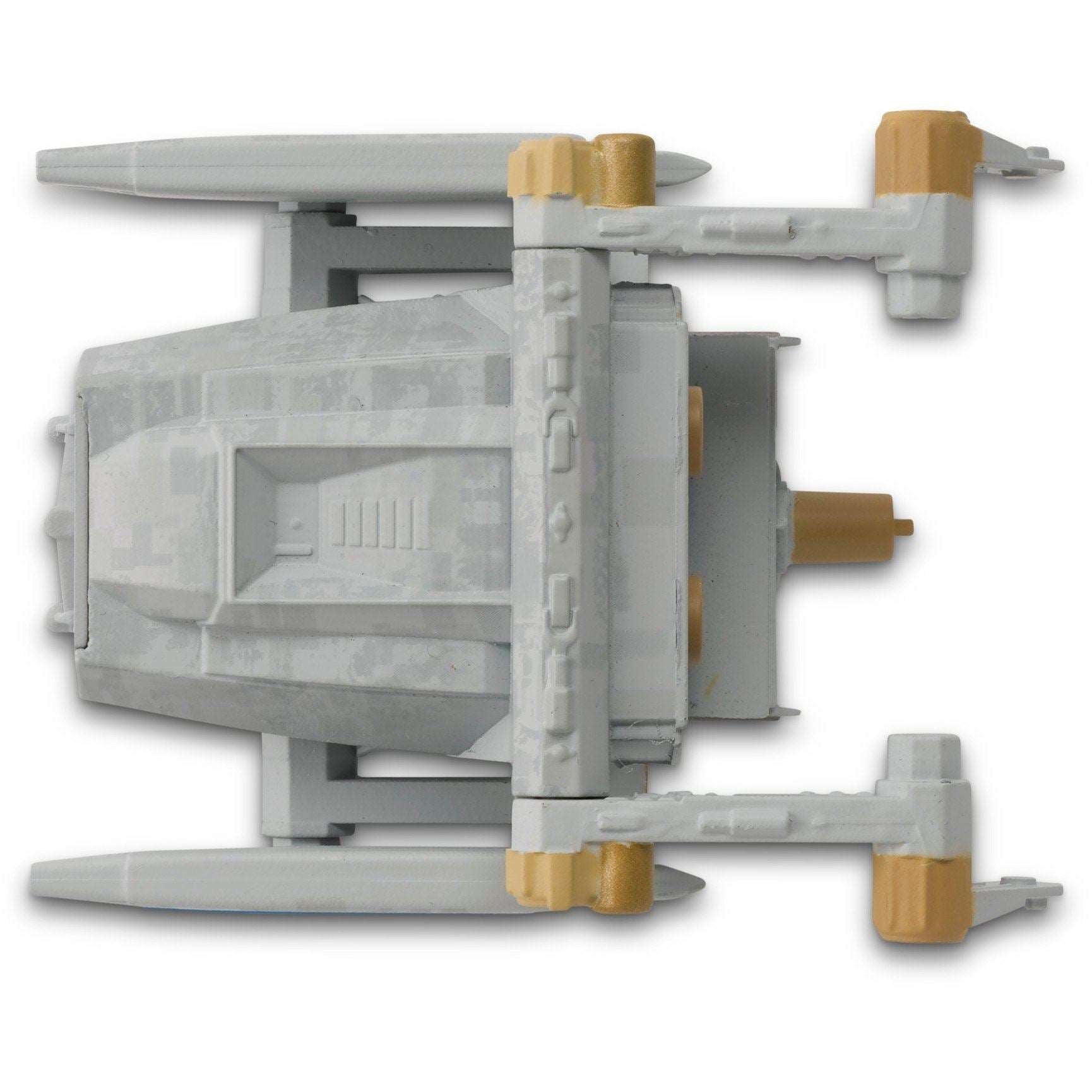 #140 Starfleet Federation Tug Starship Model Die Cast Ship (Eaglemoss / Star Trek)