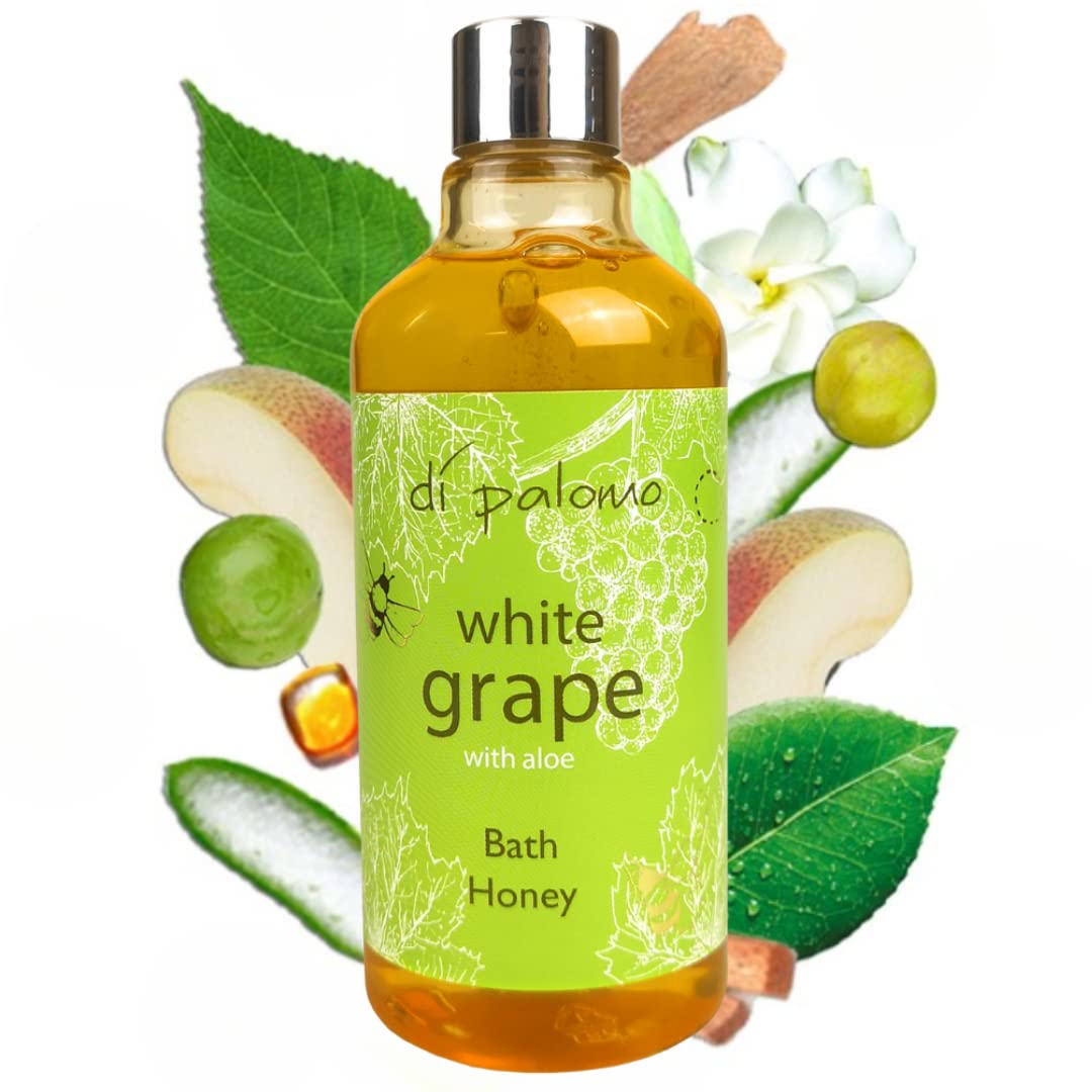 Di Palomo White Grape & Aloe Bath Honey - Moisturising Bubble Bath 300ml