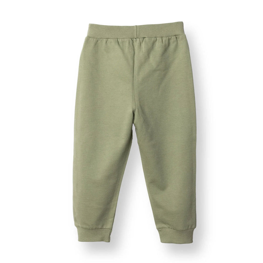 HelloBaby Boys Joggers Lace-up Basic  Long Leg - Khaki