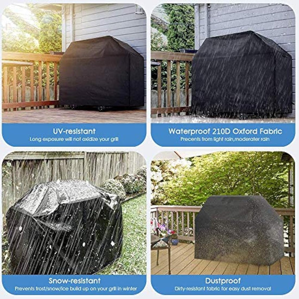 BBQ Cover – Waterproof 210D Oxford Heavy Duty Grill Cover