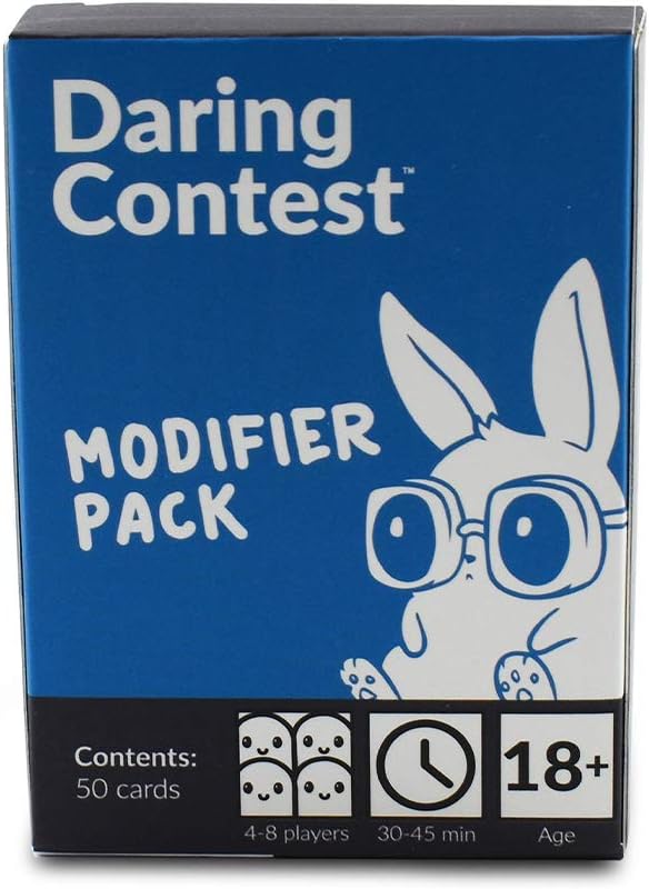 Daring Contest Modifier Expansion Card Game by TeeTurtle | Ages 18+