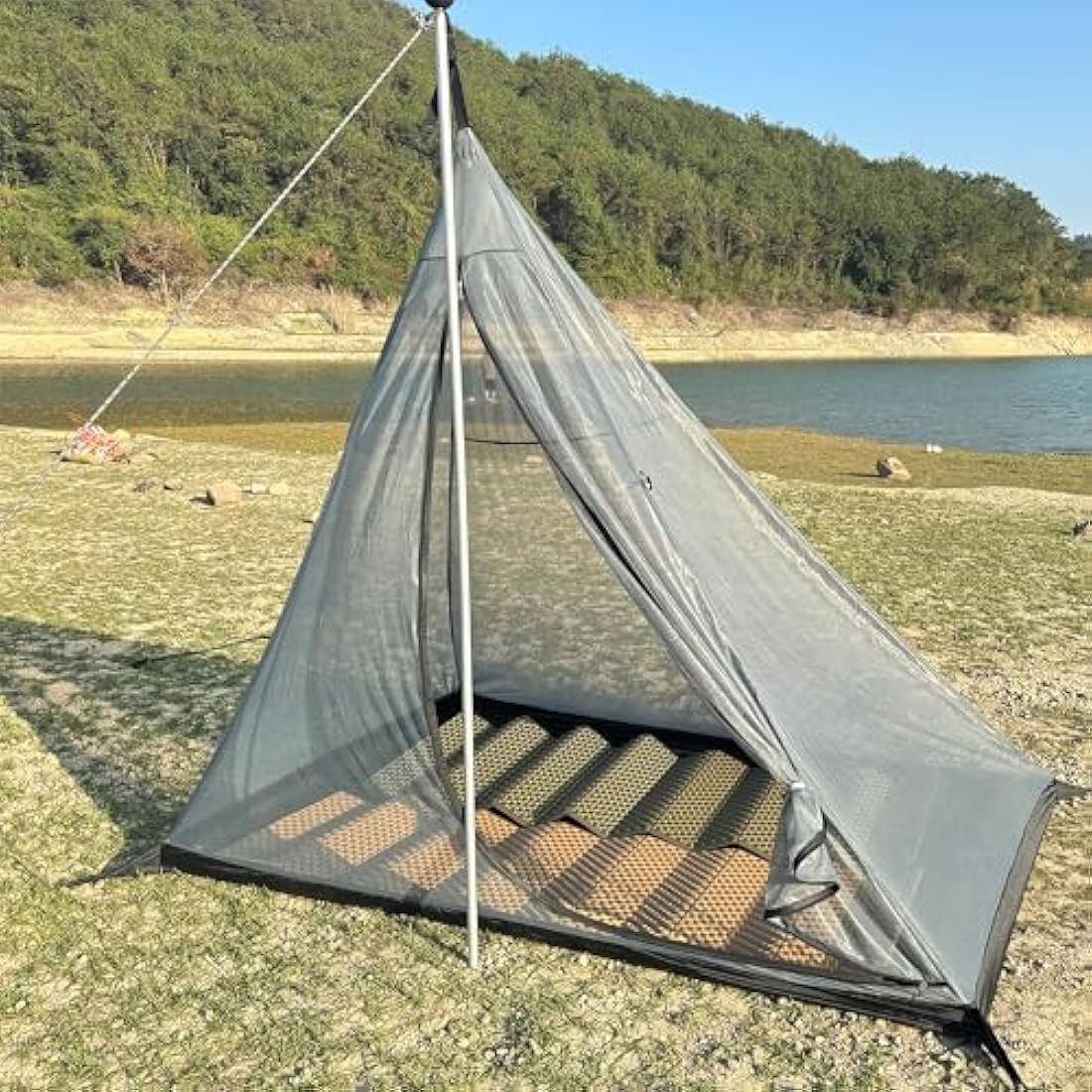 Top Lander 4-Season Hot Tent with Stove Jack – 210D Oxford Teepee