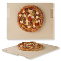 ROCKSHEAT Rectangular Pizza Stone - 30x38cm Baking Stone for Oven & Grill