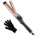 Jolof Store 32mm Curling Tongs | Tourmaline Ceramic Hair Curler with Clamp
