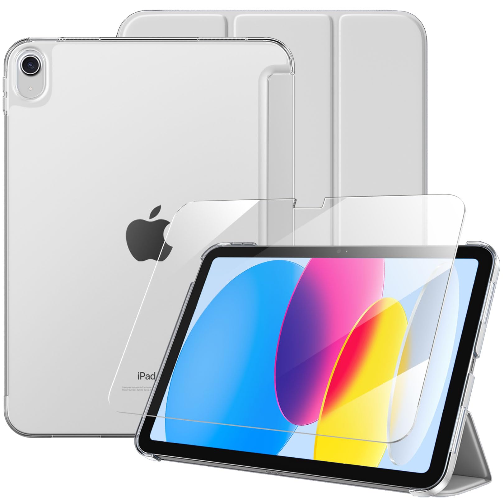 drivego iPad 11/10.9 Case with Screen Protector – Slim Smart Cover