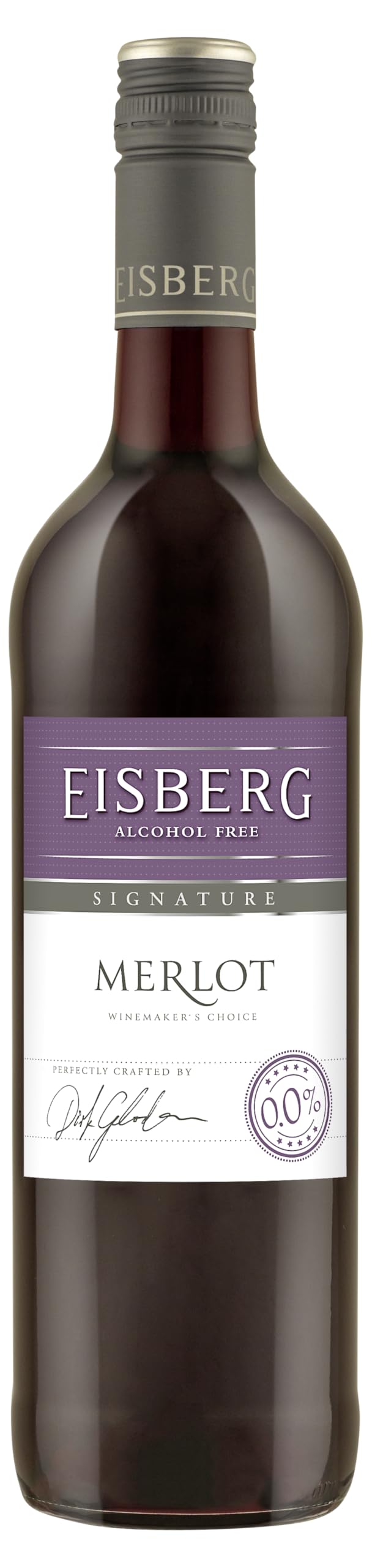 Eisberg Alcohol Free Merlot Red Wine – 75cl (Case of 6) 0.0% ABV