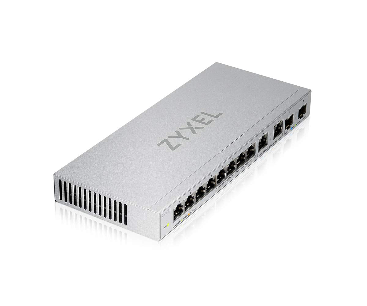 Zyxel 12-Port Multi-Gig Unmanaged Switch | 2-Port 10G SFP+ (XGS1010-12)
