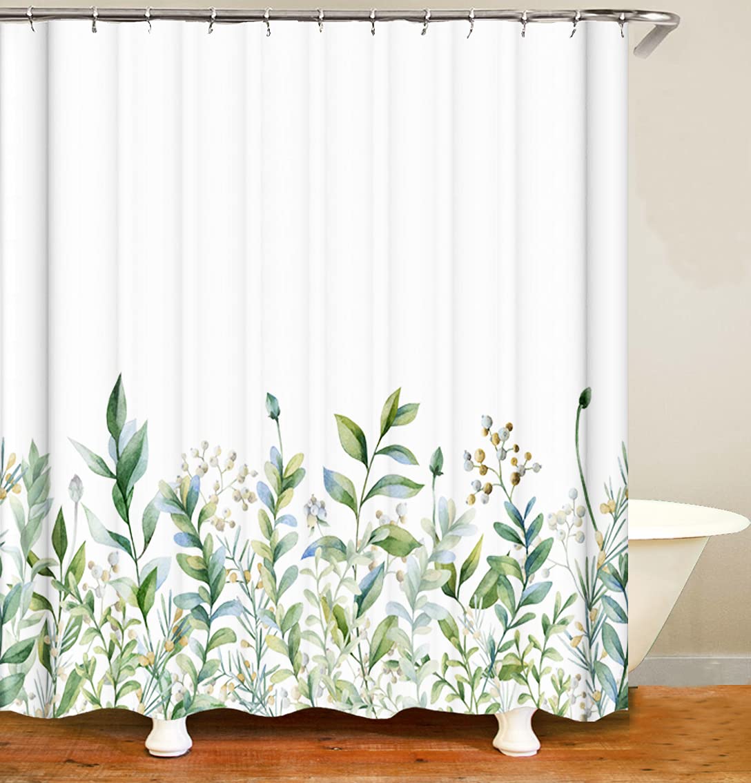 M&W DAS DESIGN Anti-Mould Shower Curtain | 120x180cm Waterproof Polyester