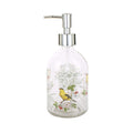 DUSVALLY Glass Soap Dispenser | 17oz Refillable Bottle with Pump for Kitchen