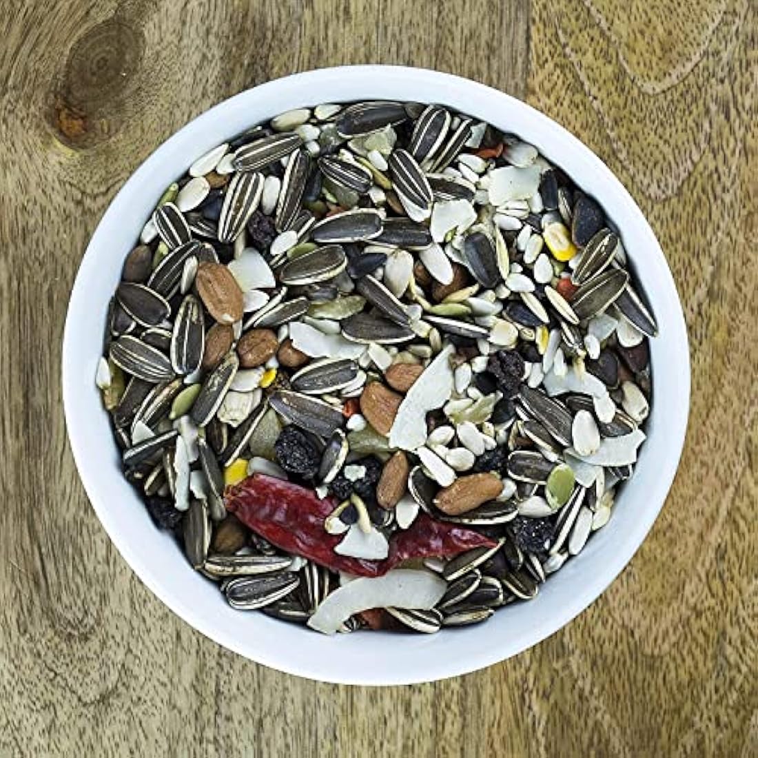 SeedzBox Parrot Food Seed and Nut Mix – Natural Feed for African Greys, 3.6kg