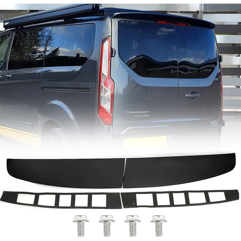 GEARZAAR Rear Roof Spoiler for Ford Transit Custom 2013-2020, Black PU