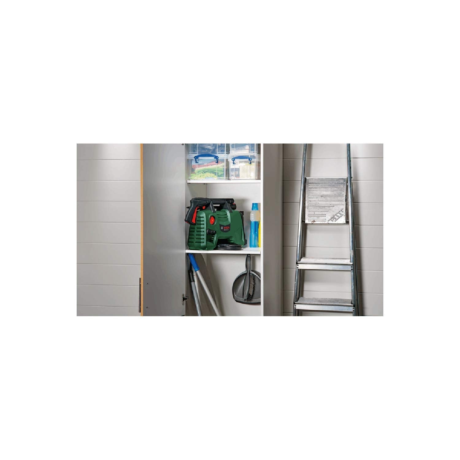 Bosch EasyAquatak 100 Pressure Washer – 1100W Jet Washer with 3m Hose