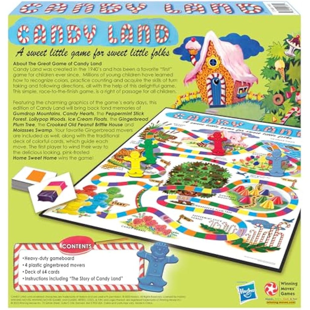 Candy Land 65th Anniversary Board Game – Classic Family Edition