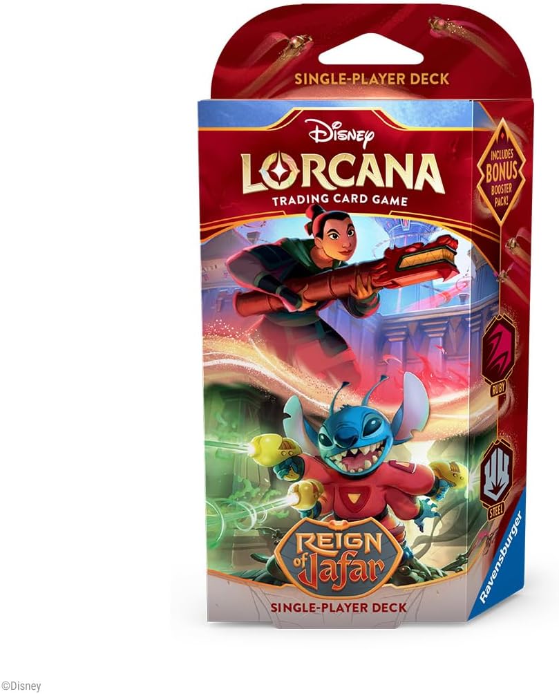 Disney Lorcana TCG: Reign of Jafar Starter Deck – 60 Card Set 8