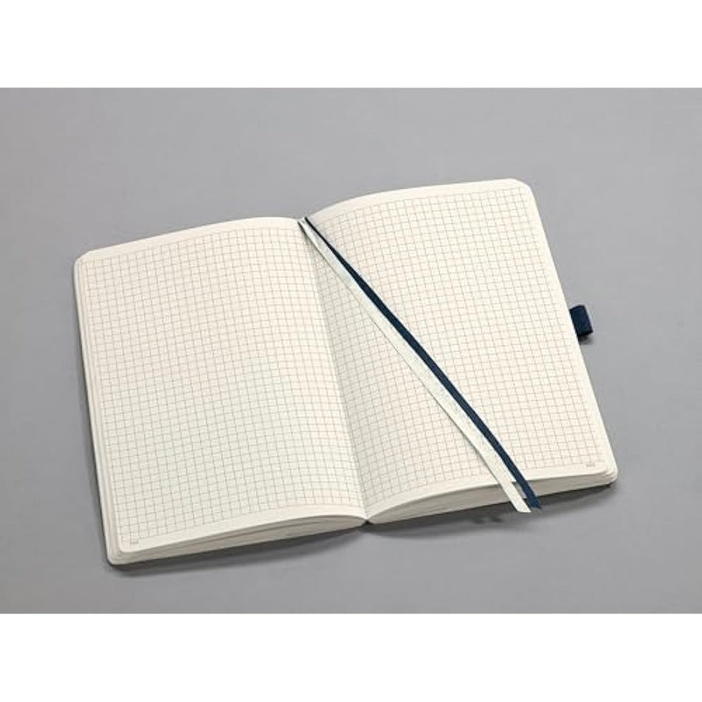 Sigel Conceptum A5 Squared Notebook | Midnight Blue Softcover Journal