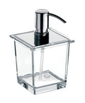 Emco Liaison Liquid Soap Dispenser – Crystal Glass & Chrome, 365ml