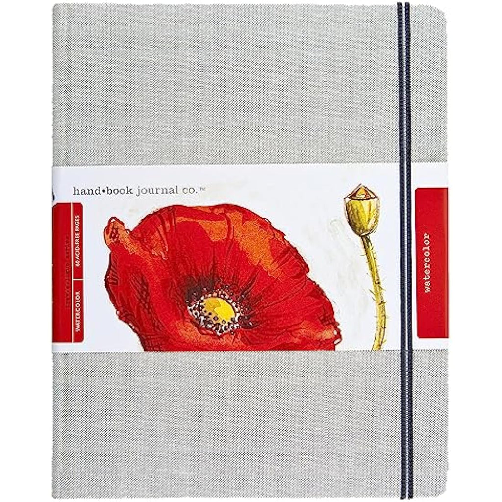 Speedball Watercolour Journal – 300gsm Linen Grand Portrait Sketchbook